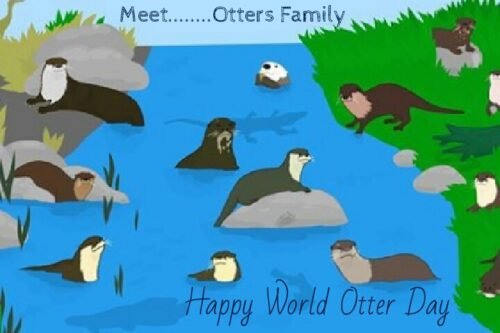 Happy World Otter Day Themes Wishes Quotes And Messages