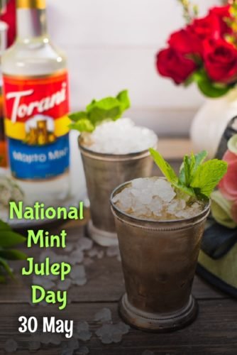 30 May Happy National Mint Julep Day images