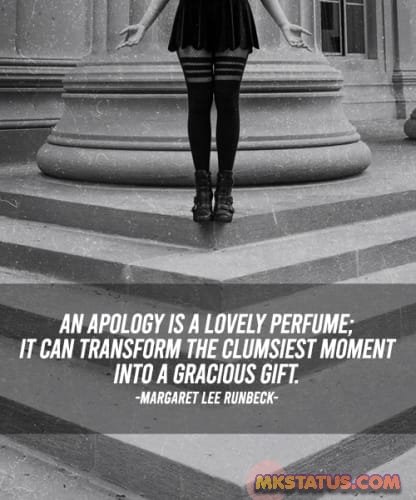 Best new Apology quotes images for status
