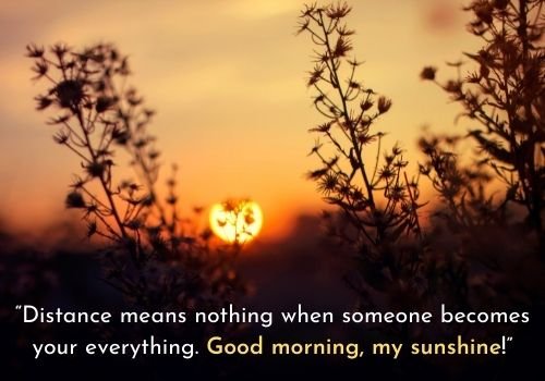 Good morning messages for her long distance relationship